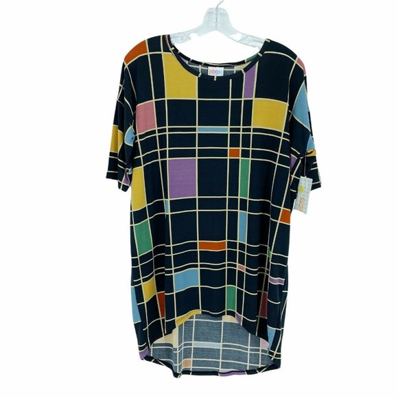 New Lularoe Blouse Extra Small Women's Irma High - Picture 1 of 8